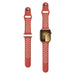 LPAW058 Lippa Apple Watch FLOUR Silikonerem 42,44,45,49, Rød 2