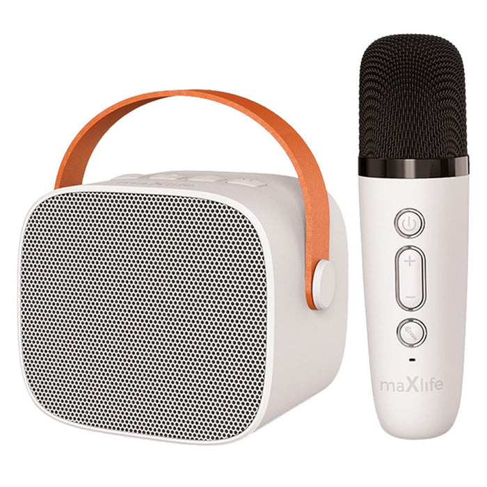 OEM0200497 Maxlife MXKS 100 Bluetooth Karaoke Set Hvid 1