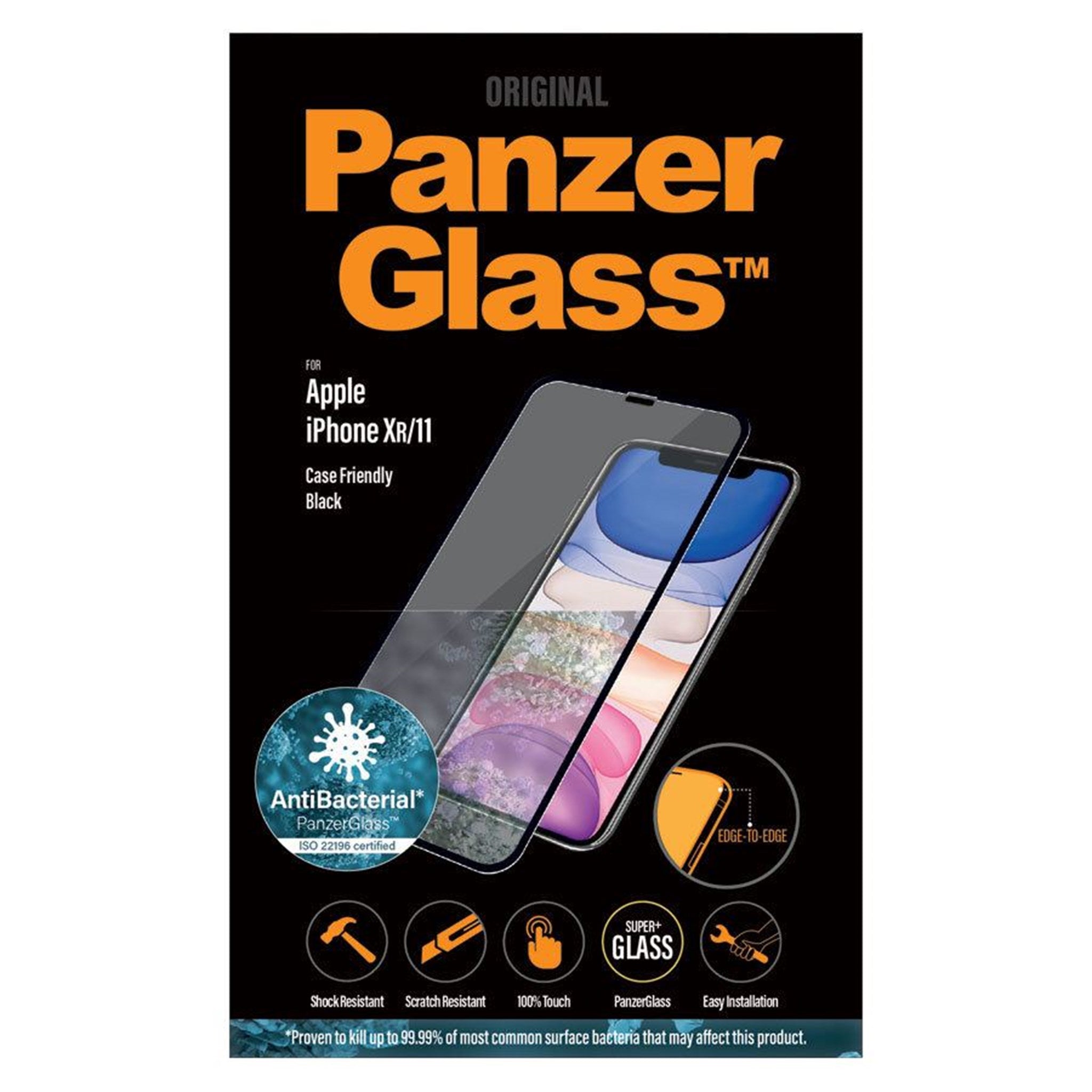 PNZ65228_PanzerGlass-iPhone-XR-11-AntiBacterial-Skaermbeskyttelse-Sort-Kant_01.jpg