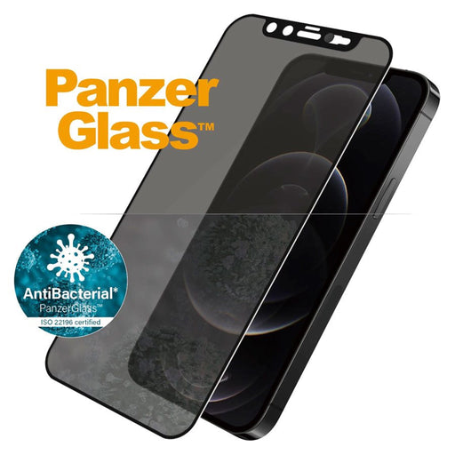 PNZ65307_PanzerGlass-iPhone-12-12-Pro-AntiBacterial-CamSlider-Privacy-Skaermbeskyttelse-Sort-Kant_02.jpg
